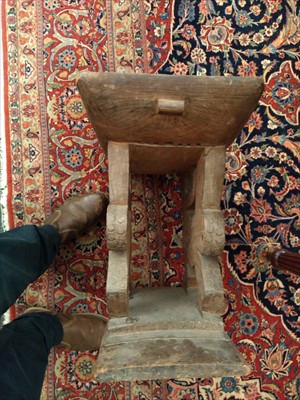 Lot 434 - An Ashanti tribal stool