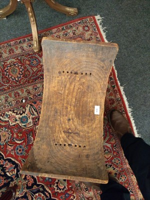 Lot 434 - An Ashanti tribal stool