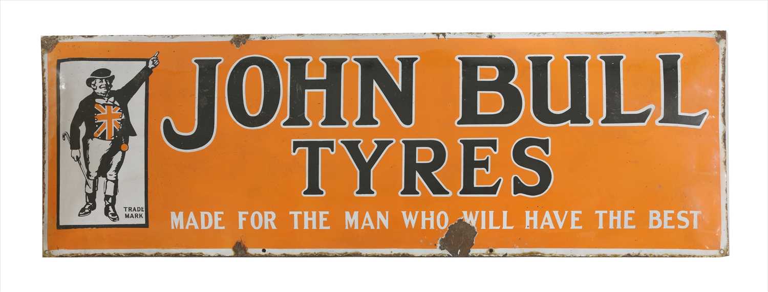 Lot 104 - 'John Bull Tyres'