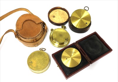 Lot 231 - Four aneroid barometers