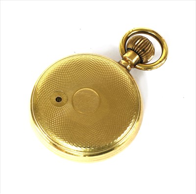 Lot 234 - A small 18ct gold cased altimeter