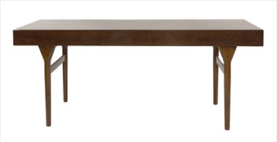 Lot 451 - A Danish Rosewood desk