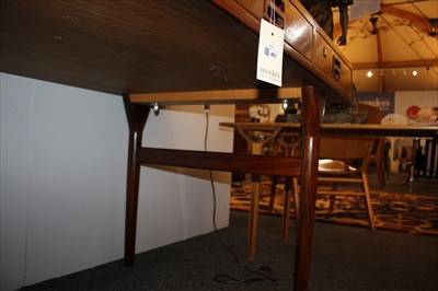 Lot 451 - A Danish Rosewood desk