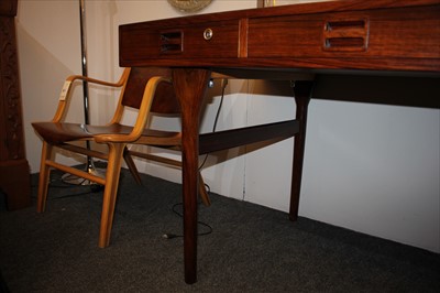 Lot 451 - A Danish Rosewood desk