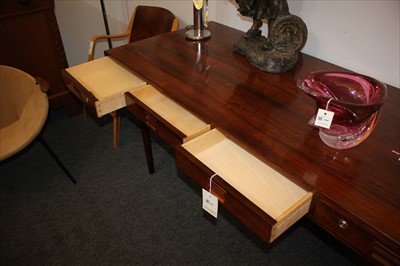 Lot 451 - A Danish Rosewood desk