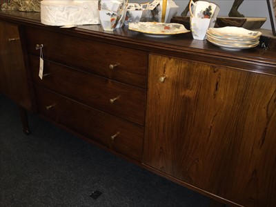 Lot 439 - An Indian rosewood sideboard