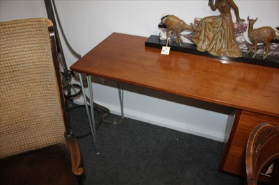 Lot 284 - A Danish teak desk
