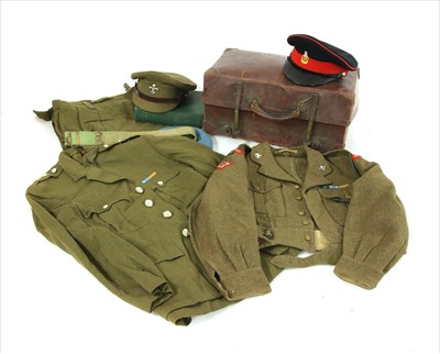 Lot 235 - A collection of Army officer's uniforms