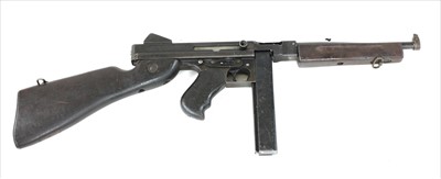Lot 336 - AN AMERICAN THOMPSON 'M1A1' SUB-MACHINE GUN