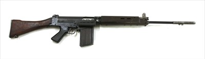 Lot 363 - A SLR rifle