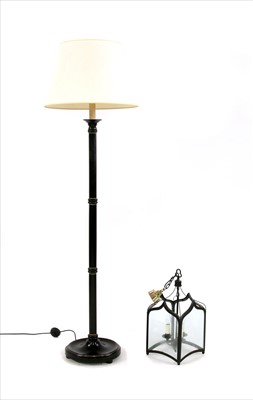 Lot 292 - A small Gothic revival style four light hanging lantern