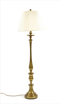 Lot 450 - A Ralph Lauren brass standard lamp