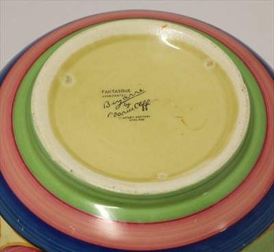 Lot 156 - A Clarice Cliff 'Pastel Melon' pattern bowl