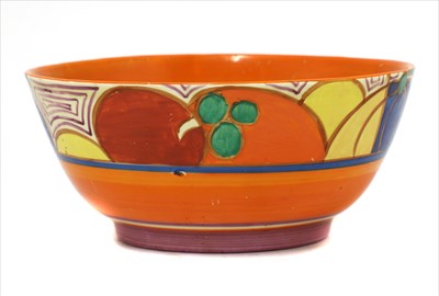 Lot 158 - A Clarice Cliff 'Melon' bowl