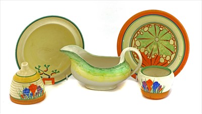 Lot 159 - A Clarice Cliff 'Ravel' cereal bowl