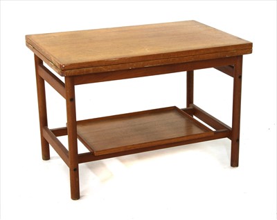 Lot 430 - A 1960s teak coffee table