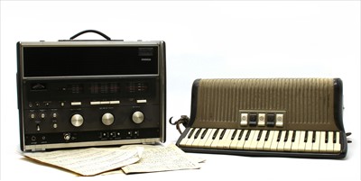 Lot 252 - A vintage Hohner Carena III M piano accordion