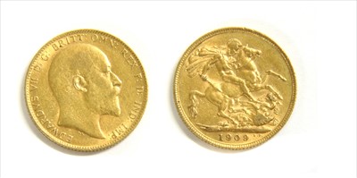 Lot 95A - Coins, Great Britain, Edward VII (1901-1910)