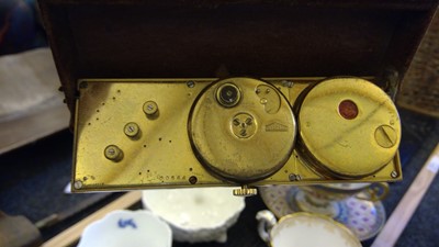 Lot 207 - Seven pocket aneroid barometers