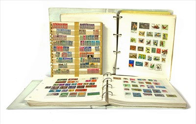 Lot 169 - Eight albums of mixed world stamps