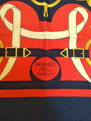 Lot 1119 - Three Hermès scarves