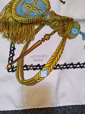 Lot 1114 - Two Hermès scarves