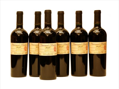 Lot 230 - Grace Vineyards, Chairman's Reserve, 2010, six bottles (boxed)