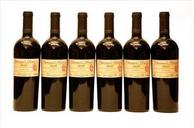 Lot 125 - Grace Vineyards, Chairman's Reserve, 2010, six bottles (boxed)