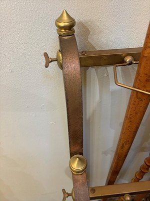 Lot 196 - A brass stick stand