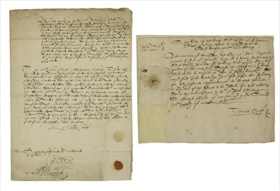 Lot 250 - Two early paper documents