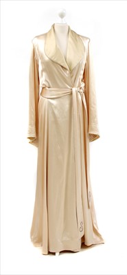 Lot 1087 - Theatre interest, a pink silk dressing gown