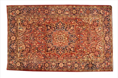 Lot 681 - A Persian Ahar carpet
