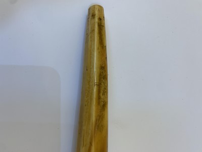 Lot 179 - A rare mammoth ivory pipe