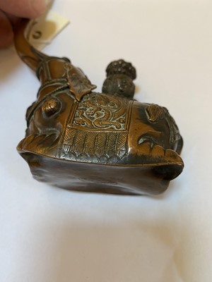 Lot 63 - A rare Chinese copper water pipe