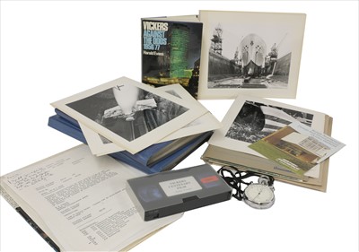 Lot 243 - A number of documents and photographs relating to the Vickers Ship Model Experiment Tanks