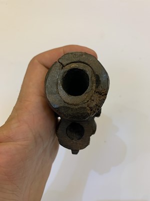 Lot 220 - An Australian claw pipe