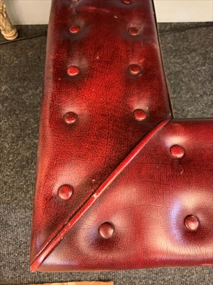 Lot 646 - A brass club fender