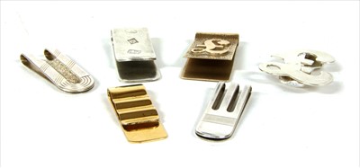 Lot 41 - A collection of money clips
