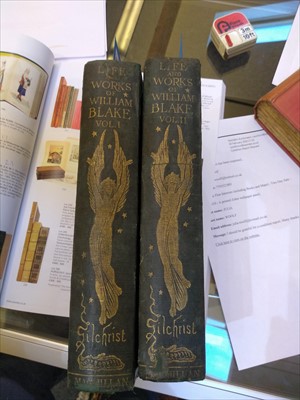 Lot 18 - BLAKE, William: GILCHRIST, A: The Life of William Blake