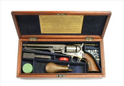Lot 133 - A Colt .36 calibre six shot Navy Colt six shot revolver