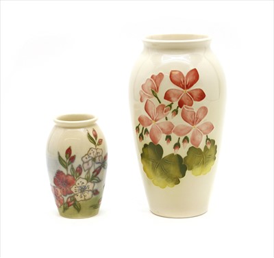 Lot 345 - A Moorcroft vase in the Spring Blossom pattern