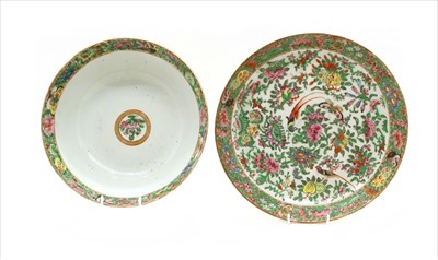 Lot 232 - A Chinese famille rose bowl