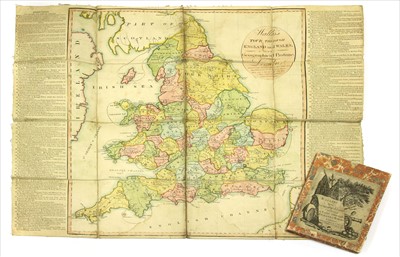 Lot 346 - WALLIS, John: New Geographical Game, exhibiting a Tour Through England & Wales.