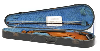 Lot 258 - A 19th Century French violin