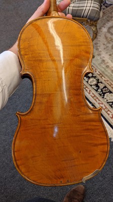 Lot 258 - A 19th Century French violin
