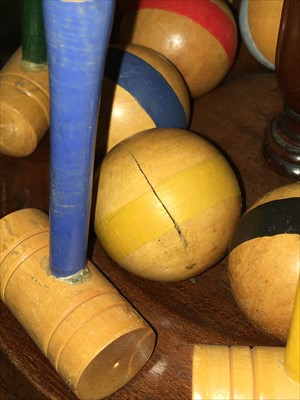Lot 105 - Table croquet