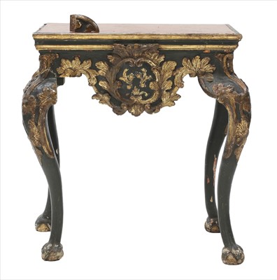 Lot 511 - An Italian carved, painted and gilt pier table