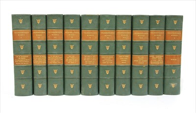 Lot 369 - BINDING: Shakespeare, W: The Works, in 10 Vols.