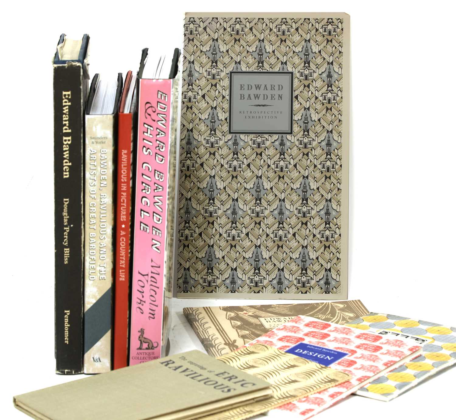 Lot 17 - Ten books and pamphlets on Edward Bawden and Eric Ravilious