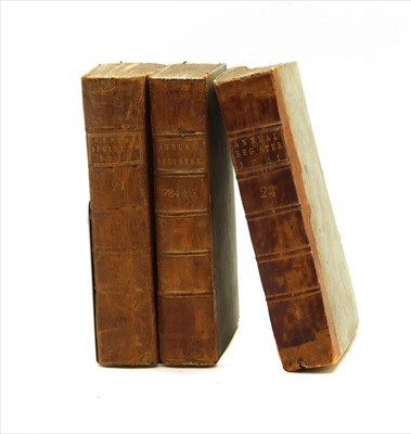 Lot 291 - A quantity of 18th century and later leather bindings